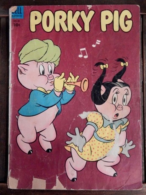 画像1: bk-140114-13 Porky Pig / DELL 1950's Comic