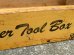 画像5: dp-170511-18 Vintage Wood Tool Box