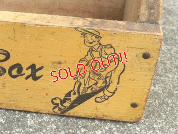 画像4: dp-170511-18 Vintage Wood Tool Box