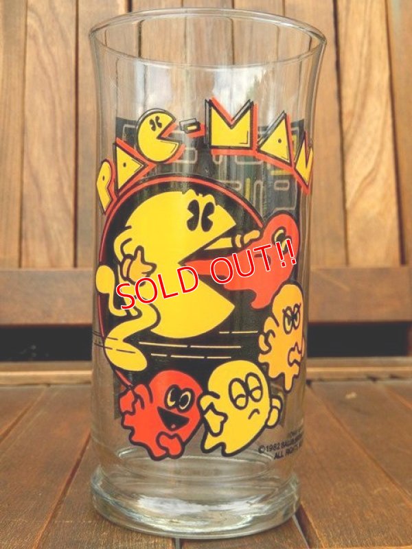 画像1: gs-170601-01 PAC-MAN / 1980's Glass