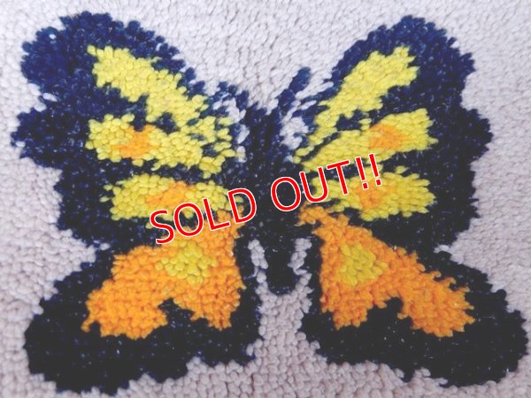 画像2: dp-170601-20 1970's Butterfly Mat