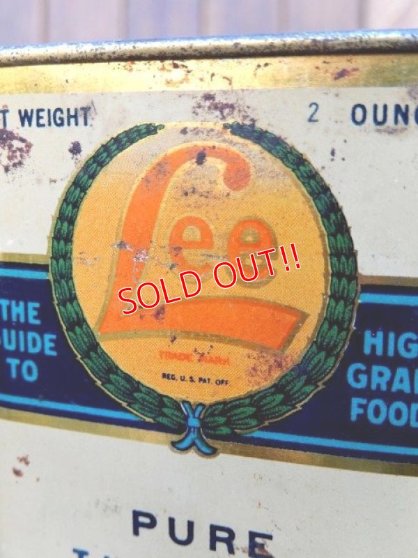 画像3: dp-170601-25 Lee / 1930's-1940's Pure Turmeric Can
