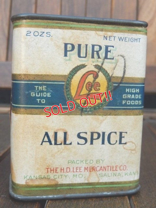 画像2: dp-170601-25 Lee / 1920's ALL SPICE Can