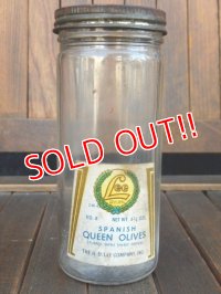 dp-170601-25 Lee / 1920's Spanish Queen Olives Bottle