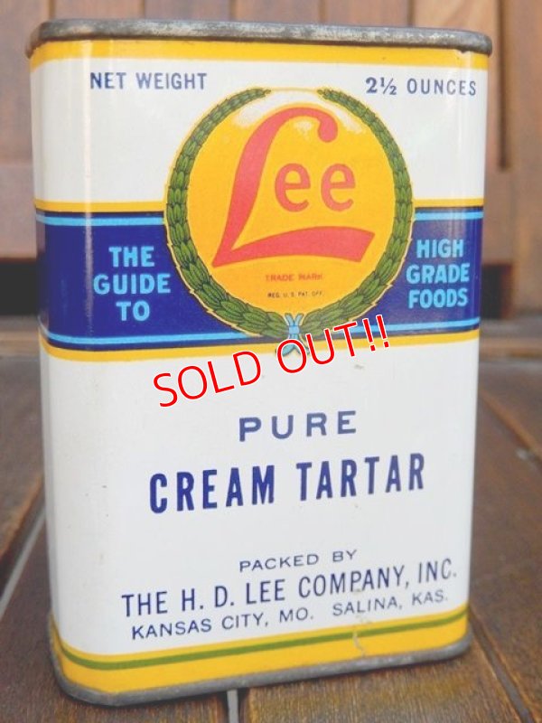 画像2: dp-170601-24 Lee / 1930's-1940's Pure Cream Tartar Can