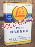 dp-170601-24 Lee / 1930's-1940's Pure Cream Tartar Can