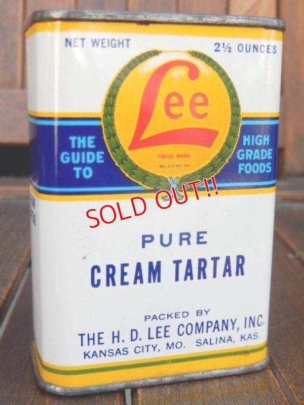 画像1: dp-170601-24 Lee / 1930's-1940's Pure Cream Tartar Can