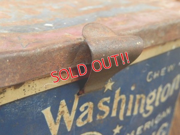 画像7: dp-170601-15 George Washington / 1910-1920 Cut Plug Smoke Can