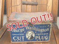dp-170601-15 George Washington / 1910-1920 Cut Plug Smoke Can
