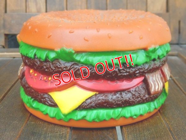 画像1: dp-170601-19 Hartz / 1990's Hamburger Squeaky Toy