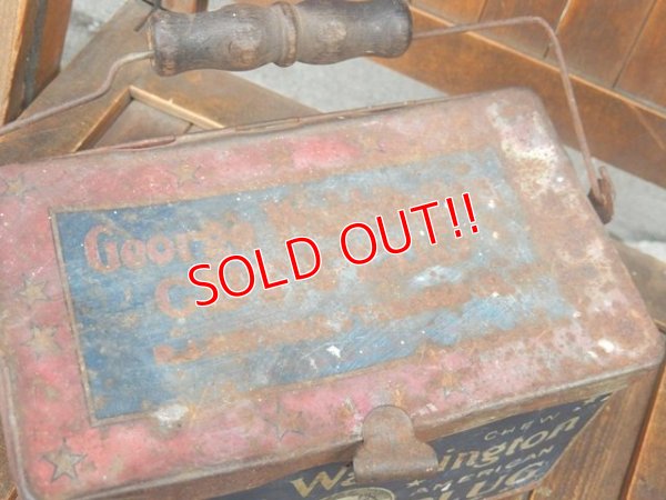 画像6: dp-170601-15 George Washington / 1910-1920 Cut Plug Smoke Can