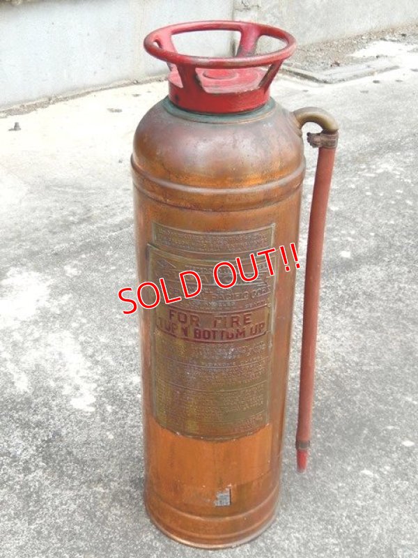 画像1: dp-170601-05 1940's Metal Fire Extinguisher