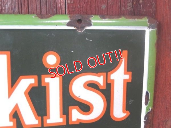 画像5: dp-170601-07 Sunkist / 1930's-1940's Porcelain Sign