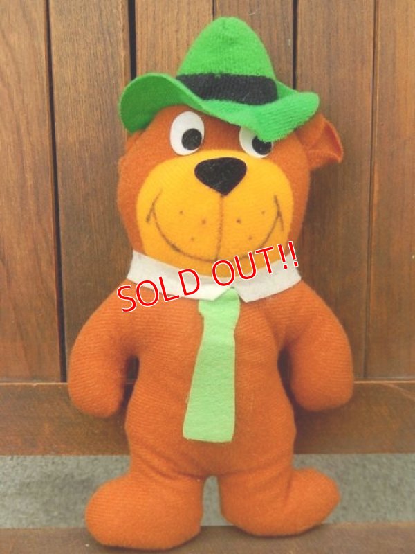 画像1: ct-170605-16 Yogi Bear / Mighty Star 1980's Plush Doll
