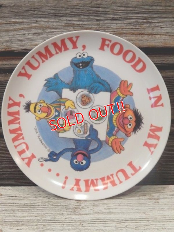 画像1: ct-170605-18 Sesame Street / 1980's Plastic Plate