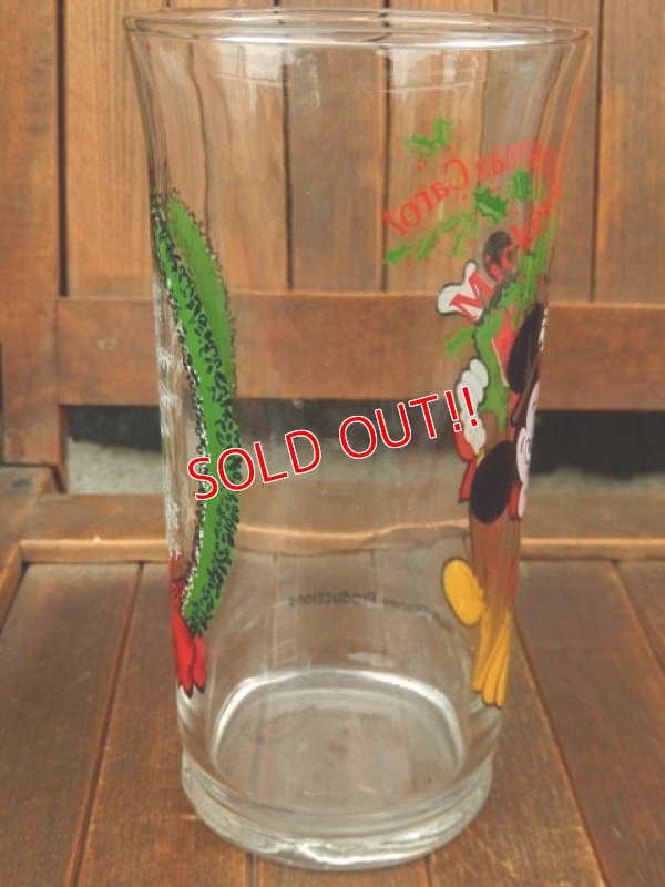 画像6: gs-170605-01 Mickey Mouse & Morty / Coca Cola "Mickey's Christmas Carol" 1982 Glass