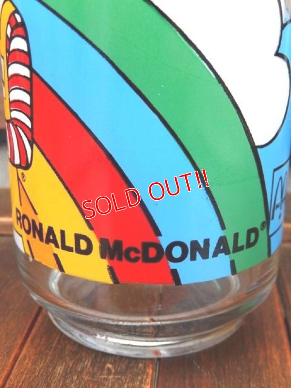 画像5: gs-170605-03 McDonald's Canada / 1980's Ronald McDonald Glass