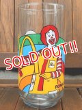 gs-170605-03 McDonald's Canada / 1980's Ronald McDonald Glass