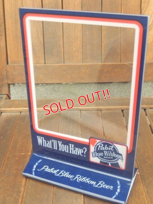 画像2: dp-170605-06 Pabst Blue Ribbon / Table Menu Stand