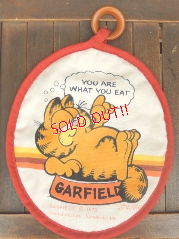 画像1: ct-170605-21 Garfield / 1978 Pot Holder