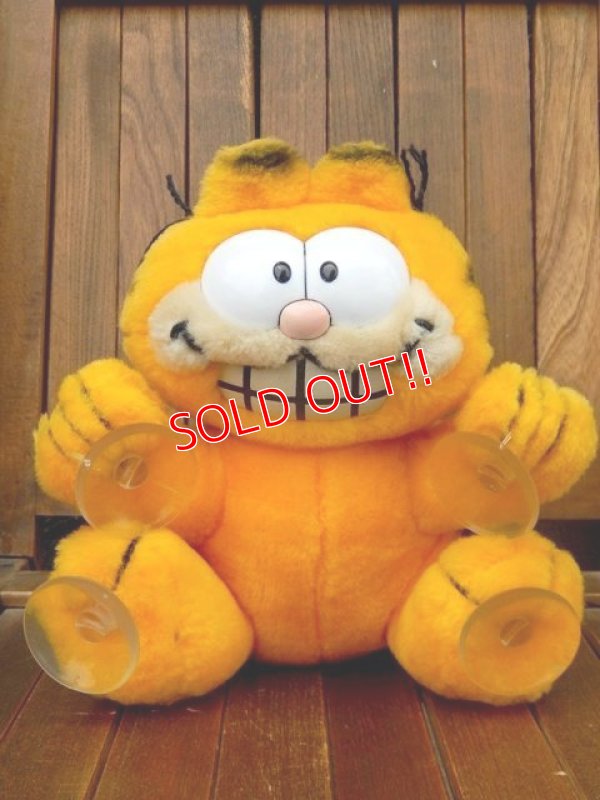 画像1: ct-170605-26 Garfield / R.DAKIN 1980's Plush Doll "Stuck on You!"