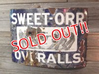 dp-170701-11 SWEET-ORR / 1920's-1930's Porcelain Sign