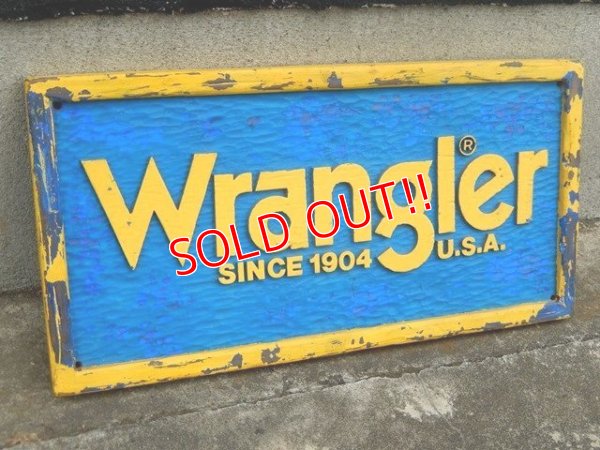 画像1: dp-170701-18 Wrangler / 1980's〜Store Display Sign