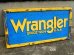 画像1: dp-170701-18 Wrangler / 1980's〜Store Display Sign (1)