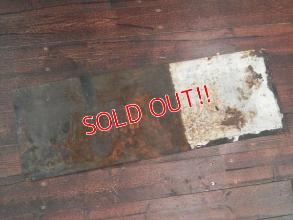 画像8: dp-170701-10 Beacon Shoe / 1930's-1940's Tin Sign