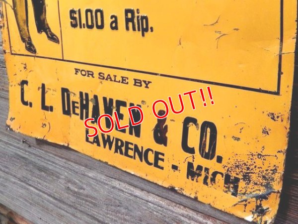 画像5: dp-170701-13 Dutchess Trousers / 1920's-1930's Advertising Sign