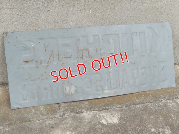 画像6: dp-170701-17 KITCHEN'S OVERALLS & SHIRTS / 1950's Sign