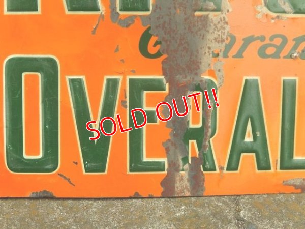 画像4: dp-170701-17 KITCHEN'S OVERALLS & SHIRTS / 1950's Sign