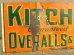 画像2: dp-170701-17 KITCHEN'S OVERALLS & SHIRTS / 1950's Sign (2)