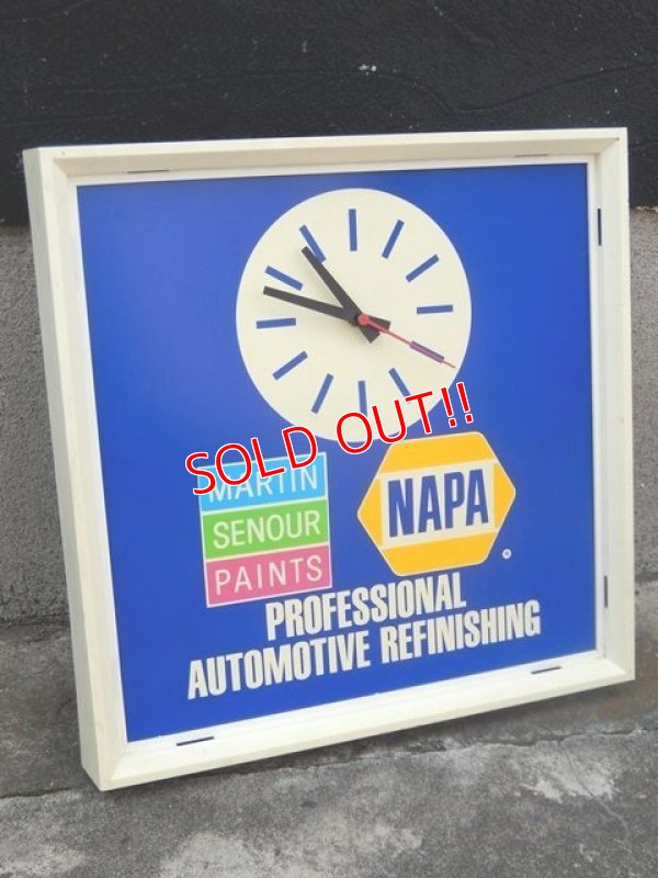 画像1: dp-170701-20 NAPA / 1980's Wall Clock