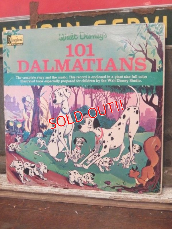 画像1: ct-170701-10 Walt Disney's / 101 Dalmatians 1960's Record