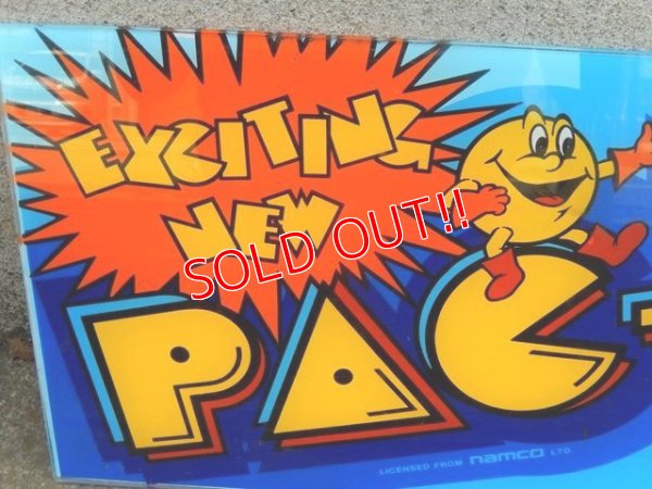 画像2: ct-170701-35 PAC-MAN PLUS / 1980's Arcade Game Sign