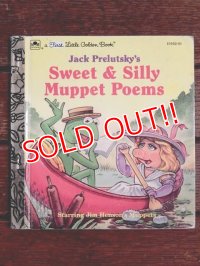ct-170605-19  Muppets / 90's First Little Golden Book "Sweet & Silly Muppet Poems"
