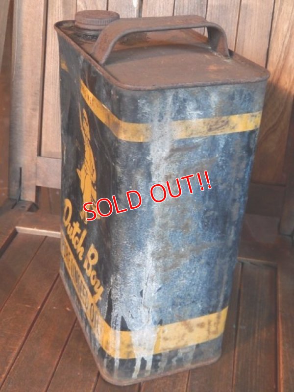 画像4: dp-170803-16 Dutch Boy / Vintage Pure Linseed Oil Can 