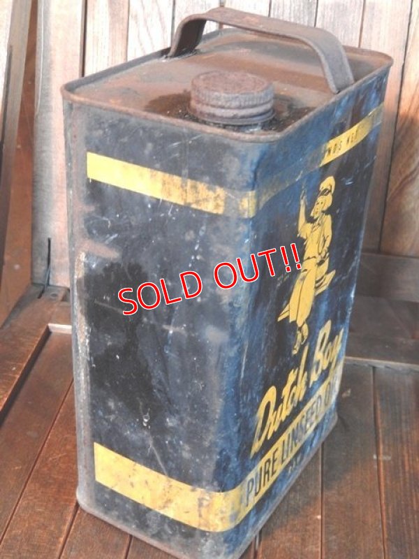 画像5: dp-170803-16 Dutch Boy / Vintage Pure Linseed Oil Can 