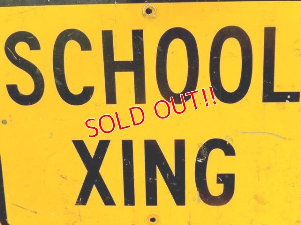 画像2: dp-170803-30 Road Sign "School Xing"