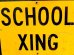 画像2: dp-170803-30 Road Sign "School Xing" (2)