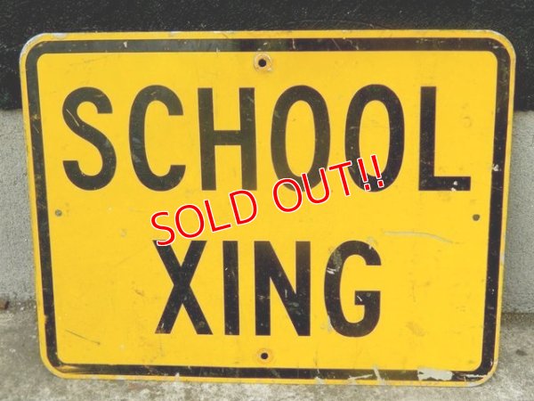 画像1: dp-170803-30 Road Sign "School Xing"