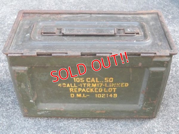 画像1: dp-170810-07 1950's〜U.S. Ammo Box