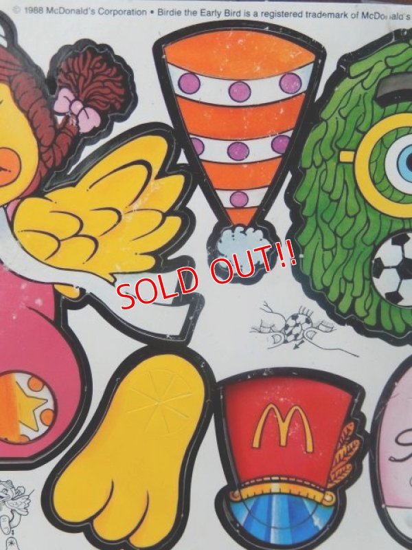 画像4: ct-170808-02 McDonald's / 1988 Paper Puppet