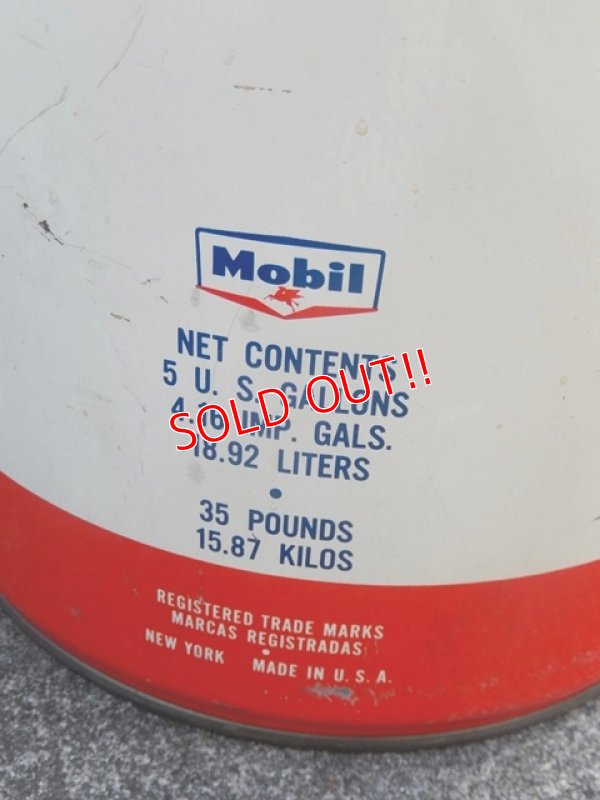 画像5: dp-170810-15 Mobil / 1950's 5 Gallon Oil Can