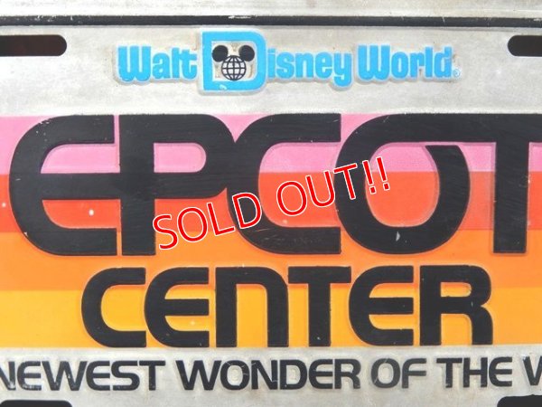 画像2: ct-170801-04 Walt Disney World / EPCOT CENTER 1980's-1990's Plate