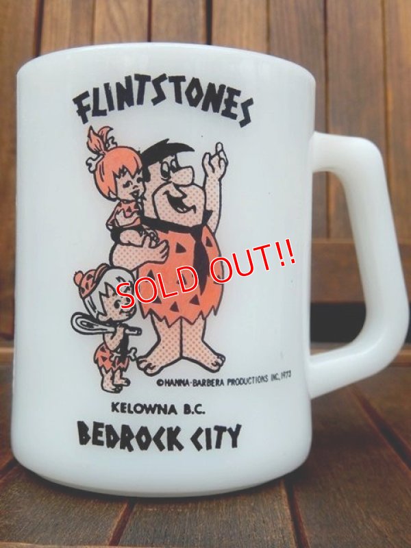 画像1: ct-170803-24 Flintstones / Federal 1970's "BEDROCK CITY" Mug