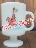 ct-170803-21 Dino / Federal 1980's "Kings Island" Footed Mug