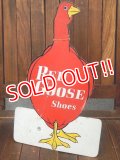 dp-170803-25 Red Goose Shoes / Vintage Cardboard Sign