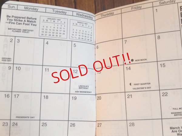 画像4: ct-170803-02 Smokey Bear / 1997 Appointment Book